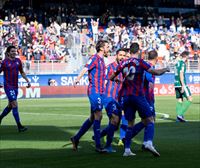 El Eibar se lleva la victoria ante el Amorebieta (1-0) en el derbi vasco de Segunda