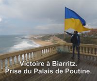 Putinen suhi ohiaren etxea okupatu dute Biarritzen