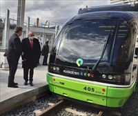 La ampliación del tranvía de Bilbao entre Atxuri y Bolueta estará en marcha a partir del viernes