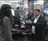 Una empresa especializada de Colombia recibe cientos de pedidos de chalecos y cascos antibalas para Ucrania