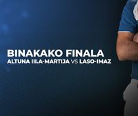 Zein bikotek irabaziko du Binakako Txapelketako finala?