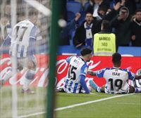 Isakek azken minutuan sartutako golak garaipena eman dio Realari Espanyolen aurkako partidan (1-0)
