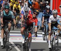 Pello Bilbaok irabazi du Itzuliko hirugarren etapa, esprintean Alaphilippe mendean hartuta