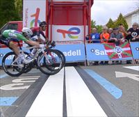 Daniel Felipe Martinezek irabazi du Itzuliko laugarren etapa, esprint estuan Alaphilippe gaindituta