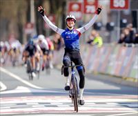 La italiana Marta Cavalli, ganadora del Amstel Gold Race 2022