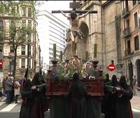 La Procesión de la Salud recorre las calles de Bilbao este Jueves Santo