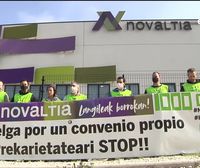 La plantilla de Novaltia protagoniza la huelga más larga de la historia de Europa, que cumple 1000 días