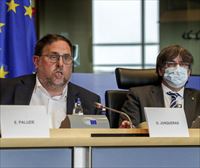 Puigdemont y Junqueras denunciarán el espionaje de Pegasus en España, Francia, Suiza, Luxemburgo y Alemania
