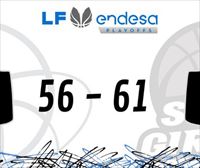 IDK Euskotren cae ante el Spar Girona en la ida de los cuartos de final del playoff por la Liga (56-61)