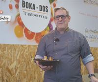 Probamos el delicioso risotto de Boka-Dos, en Vitoria