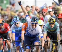 Bevin gana la tercera etapa del Tour de Romandia al esprint