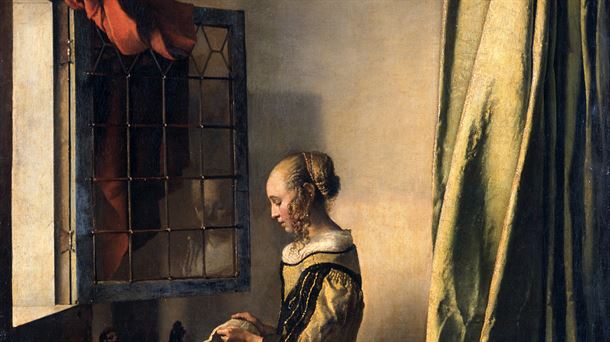 Mujer leyendo una carta - Johanes Vermeer