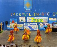 Iruña de Oca recibe a la primavera con un carnaval popular en la calle