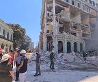 Fuerte explosión en el hotel Saratoga de La Habana, Cuba