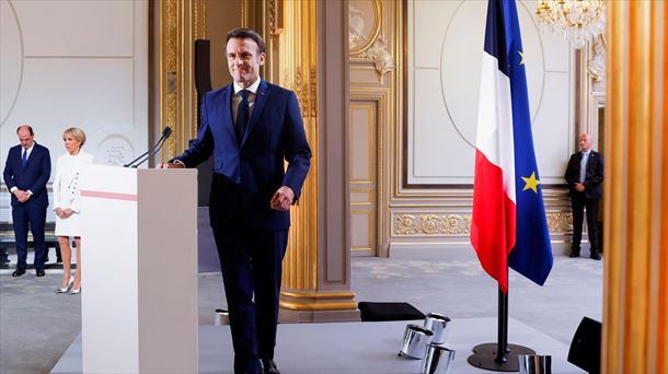 Emmanuel Macron, Frantziako presidentea. Argazkia: EFE.