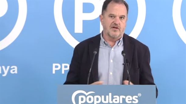 Carlos Iturgaiz, Euskadiko PPko presidentea. Artxiboko argazkia: EITB Media