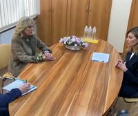 Jill Biden eta Olena Zelenska ustekabez bildu dira Ukrainan