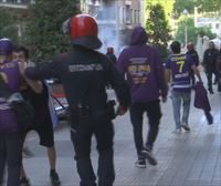 Quedan en libertad las dos personas detenidas en los incidentes en Bilbao