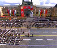 11 000 soldados rusos participan en el desfile del Día de la Victoria