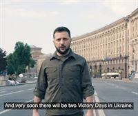 Volodimir Zelenski: ''Laster bi Garaipenaren Egun izango dira Ukrainan''