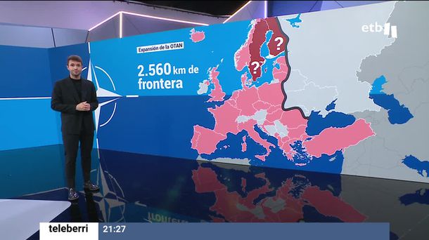 Rusia pasaría a ser más del doble de larga: en total, 2.560 km. Foto extraída del vídeo.
