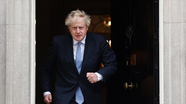 Boris Johnson Erresuma Batuko lehen ministroa, Downing Streeteko 10. zenbakitik irteten
