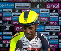 Girmay: ''Antes de empezar el Giro, creíamos que existía la posibilidad de ganar''