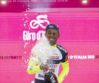 Girmay abandona el Giro por una lesión ocular