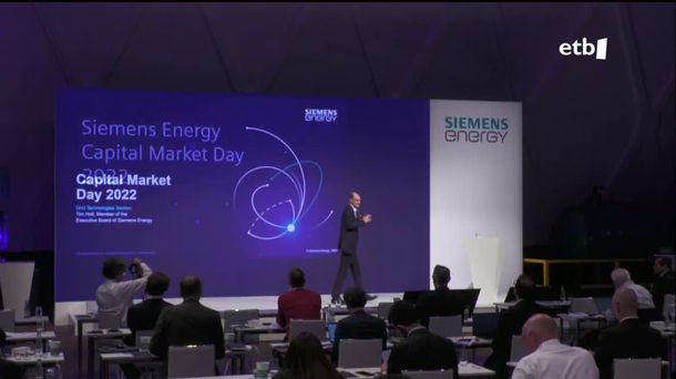 Siemens Energy. Agentzietako bideo batetik ateratako irudia.