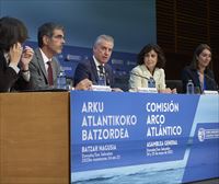 El lehendakari reivindica el papel de los gobiernos regionales para construir un espacio atlántico fuerte
