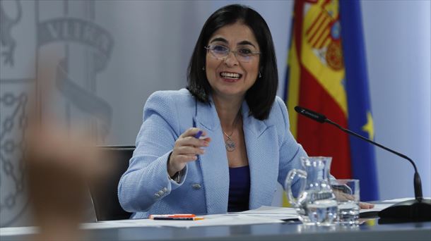 La ministra de Sanidad, Carolina Darias. Foto: EFE
