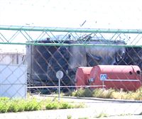 Extinguido el incendio de la planta de biodiésel de Calahorra