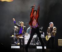 Rolling Stones taldeak Madrilen eman dio hasiera Europako birari