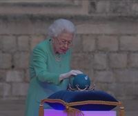 Isabel II ha encabezado el encendido de luces por el Jubileo de Platino