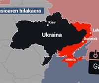 Horrelakoa izan da Ukrainako inbasioaren bilakera