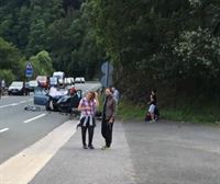 Fallece un motorista de 39 años tras colisionar contra un turismo en Azpeitia