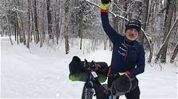 Nájera regresa a Alaska veinte años después para participar en la Idita Bike Extreme 