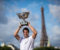 Nadalen argazki-saioa Roland Garrosen lortutako 14. garaikurrarekin