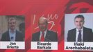 Uriarte, Barkala y Arechabaleta ya son candidatos oficiales para la presidencia del Athletic Club