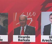 Jon Uriarte, Ricardo Barkala e Iñaki Arechabaleta, candidatos oficiales