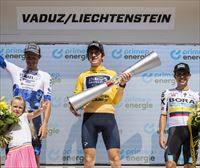 Remco Evenepoel gana la crono final y Geraint Thomas la general del Tour de Suiza