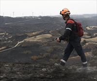 El fuego calcina más de 10.000 hectáreas en Navarra