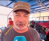 Óscar Fernández, capitán del Aita Mari: 'Para mi ha sido la misión más complicada de todas las que he hecho'