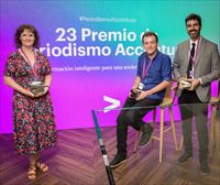 Premio de periodismo Accenture para el programa Teknopolis