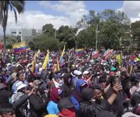 Komunitate indigenen protestek Ekuador geldiarazi dute 11. egunez jarraian
