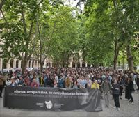 Una manifestación reclama en Pamplona el reconocimiento de las torturas