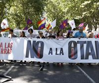 La Contracumbre de la OTAN en Madrid denuncia que la guerra es muerte y destrucción