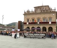 Concentración en Irun para denunciar las muertes en Melilla