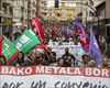 Amplio seguimiento de la segunda jornada de la huelga del metal en Bizkaia y Álava, según sindicatos