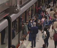 Bigarren lanuzte partzial eguna dute gaurkoan Metro Bilbaon